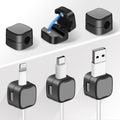 Magnetic Cord Organizer 6 Pack - Under Desk Cable Management Clips
