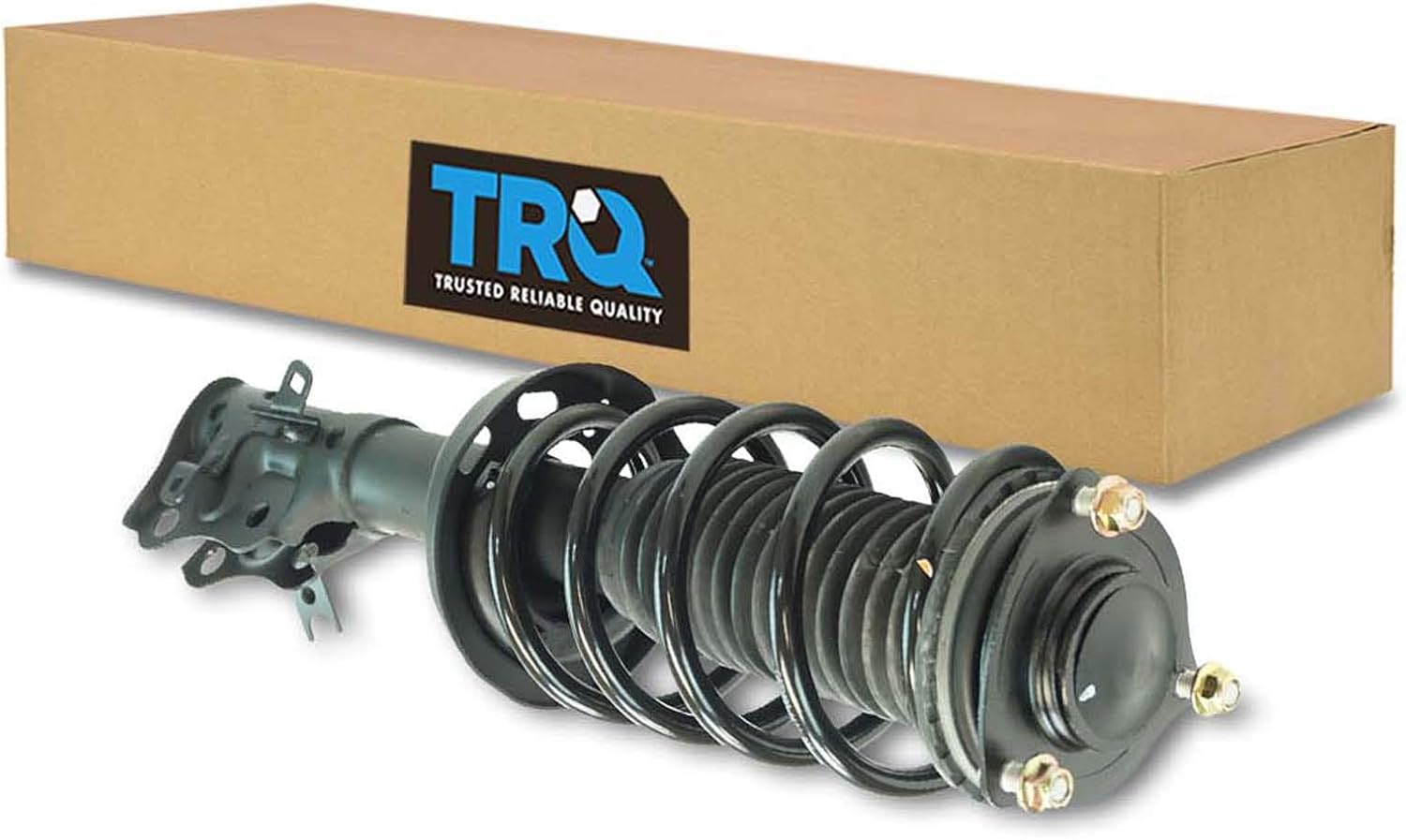 TRQ Front Left Complete Strut & Coil Spring Assembly for Honda