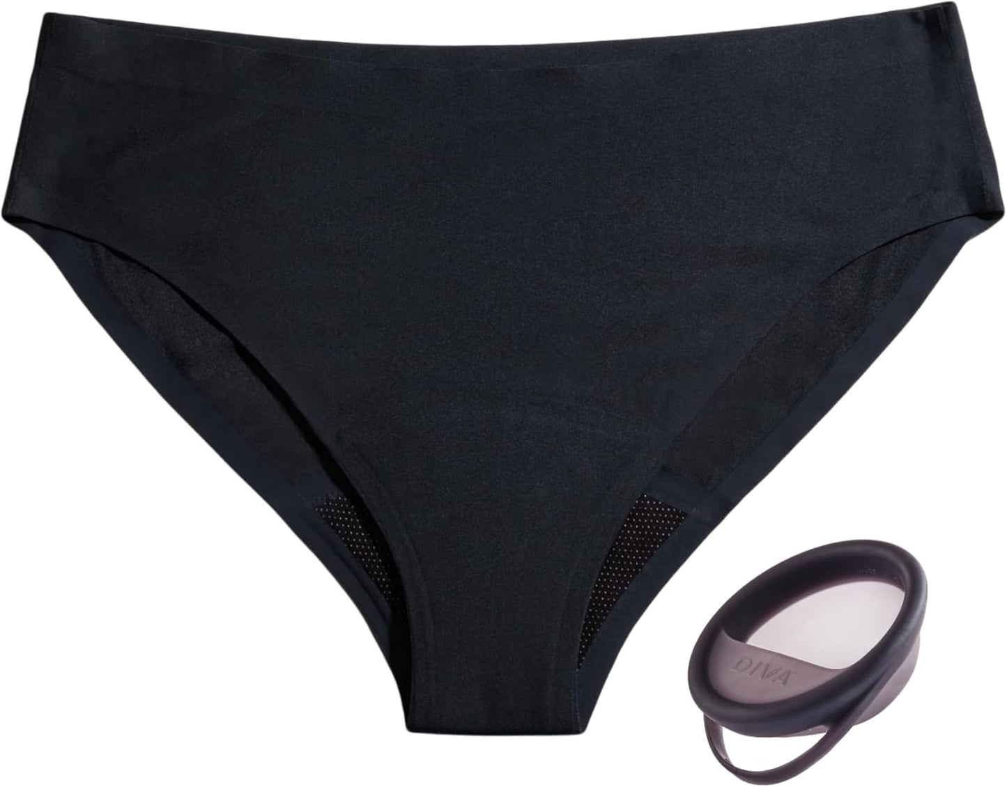 DivaCup Period Underwear & Disc Set - Leakproof Menstrual Protection