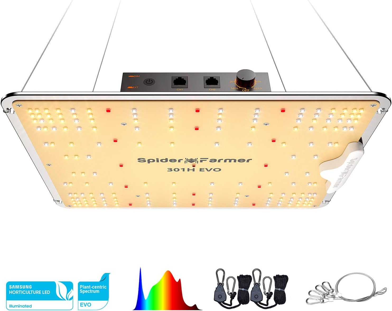 Spider Farmer SF1000: Full Spectrum Grow Light