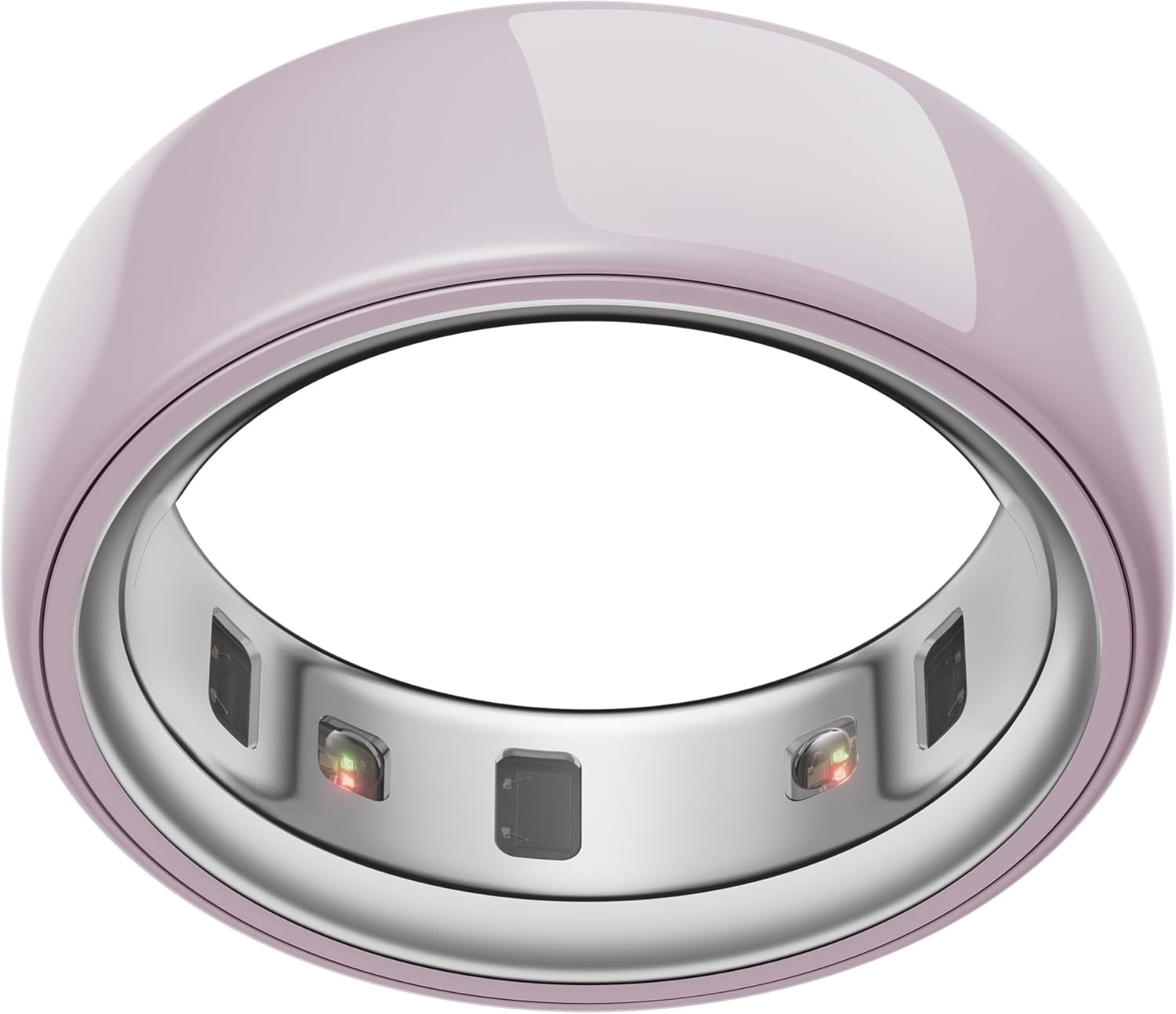 Oura Ring 4 Ceramic - Petal - Size 6 for Health Tracking
