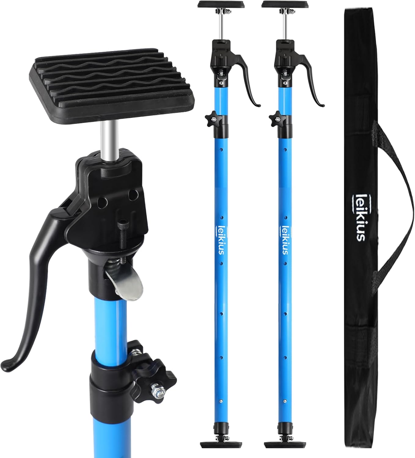 Leikius 2PK Tallest Adjustable Support Pole for Cabinets