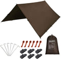 KALINCO Camping Tarp Waterproof 10x12ft - Lightweight Rain Fly