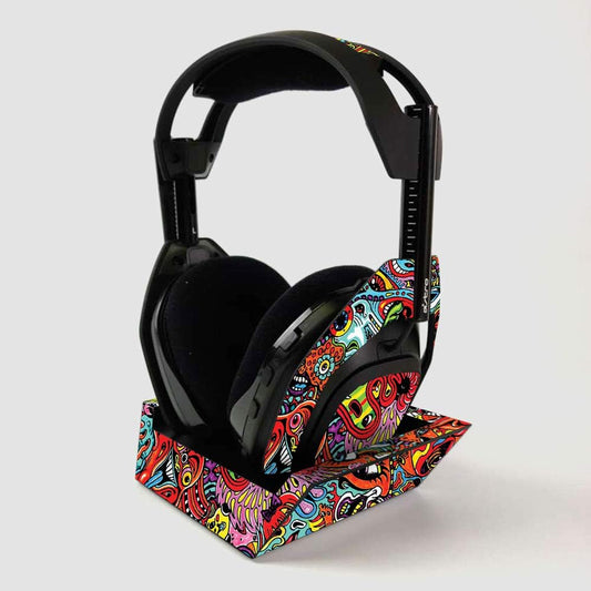 Protective Acid Trippy Skin for ASTRO A50 | Durable Decal | Made in USA