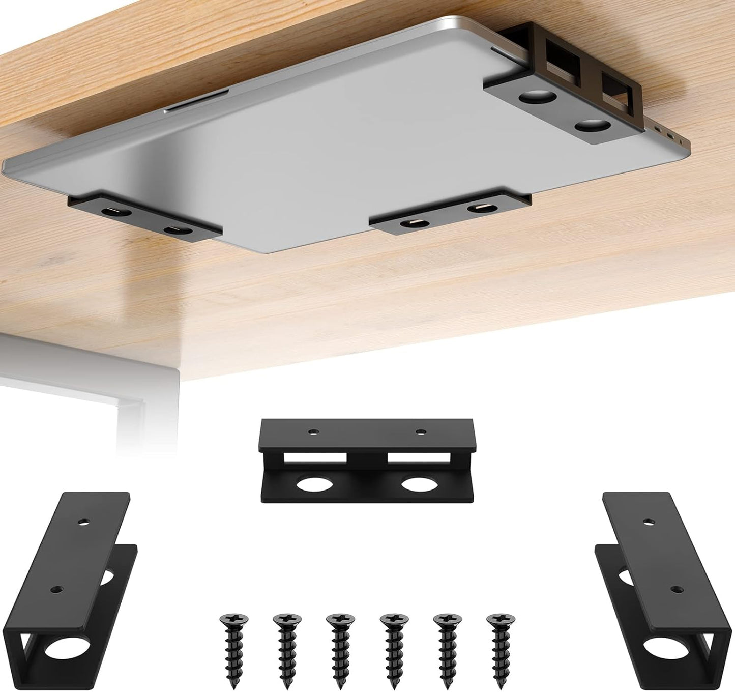 Effortless Under Desk Laptop Storage by FOROIRON