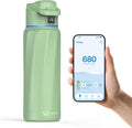 BOOST Smart Water Bottle with Reminder & Tracker - 32oz Insulated