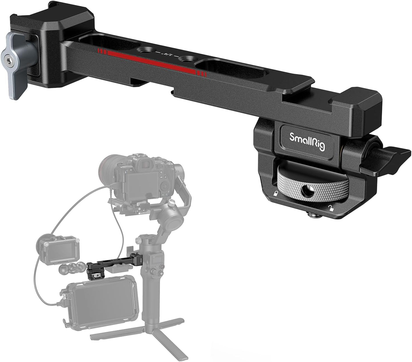 SMALLRIG Adjustable Camera Monitor Mount for DJI RS Series