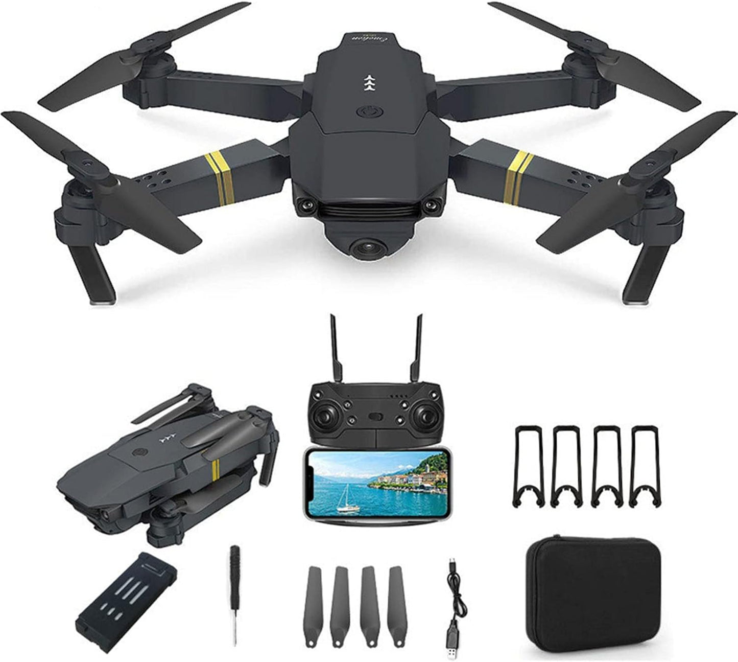 4K Mini FPV Drone with Trajectory Flight - Christmas Best Gift! 