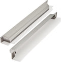 7 in Center to Center Brushed Nickel Cup Pulls - Elegant Kitchen