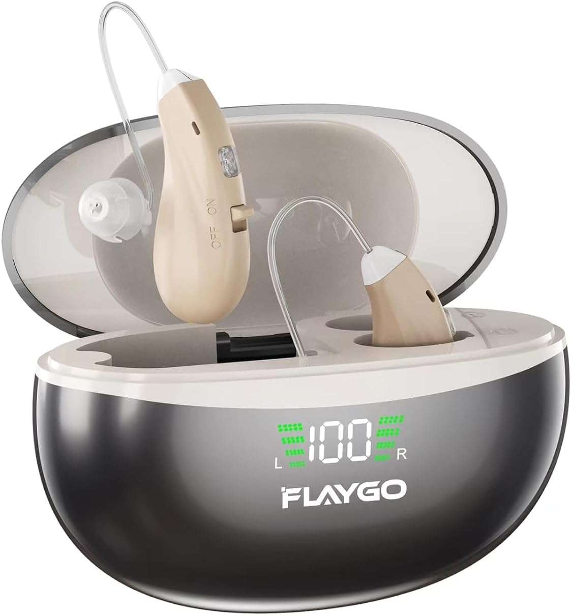 Rechargeable Hearing Aids for Seniors with Smart Noise Reduction