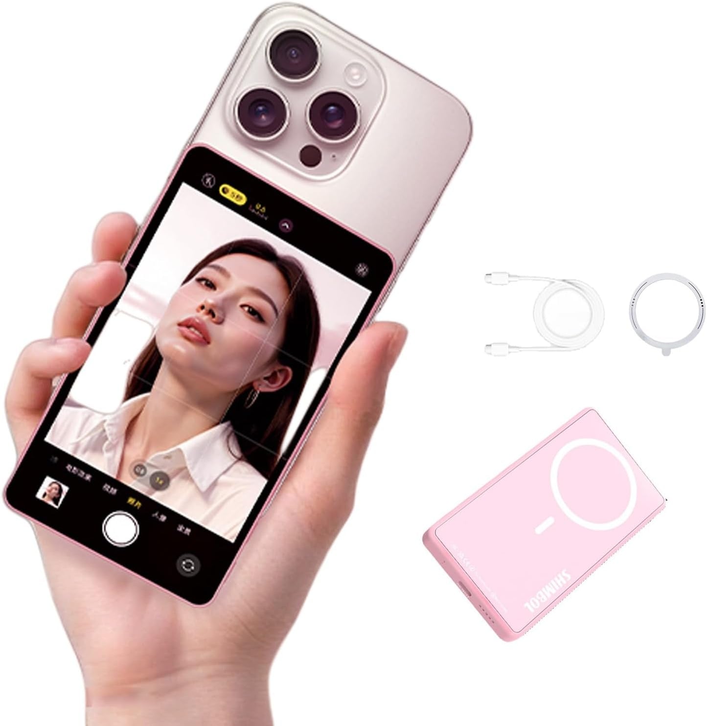 CP5 Lite II Selfie Monitor Screen for iPhone & Android Users