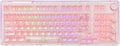 KiiBoom Phantom 98 Hot Swappable Crystal Gasket Keyboard - Quiet, Long