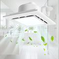 9.8ft Panel Bathroom Exhaust Fan with Light - Quiet 120 CFM Vent
