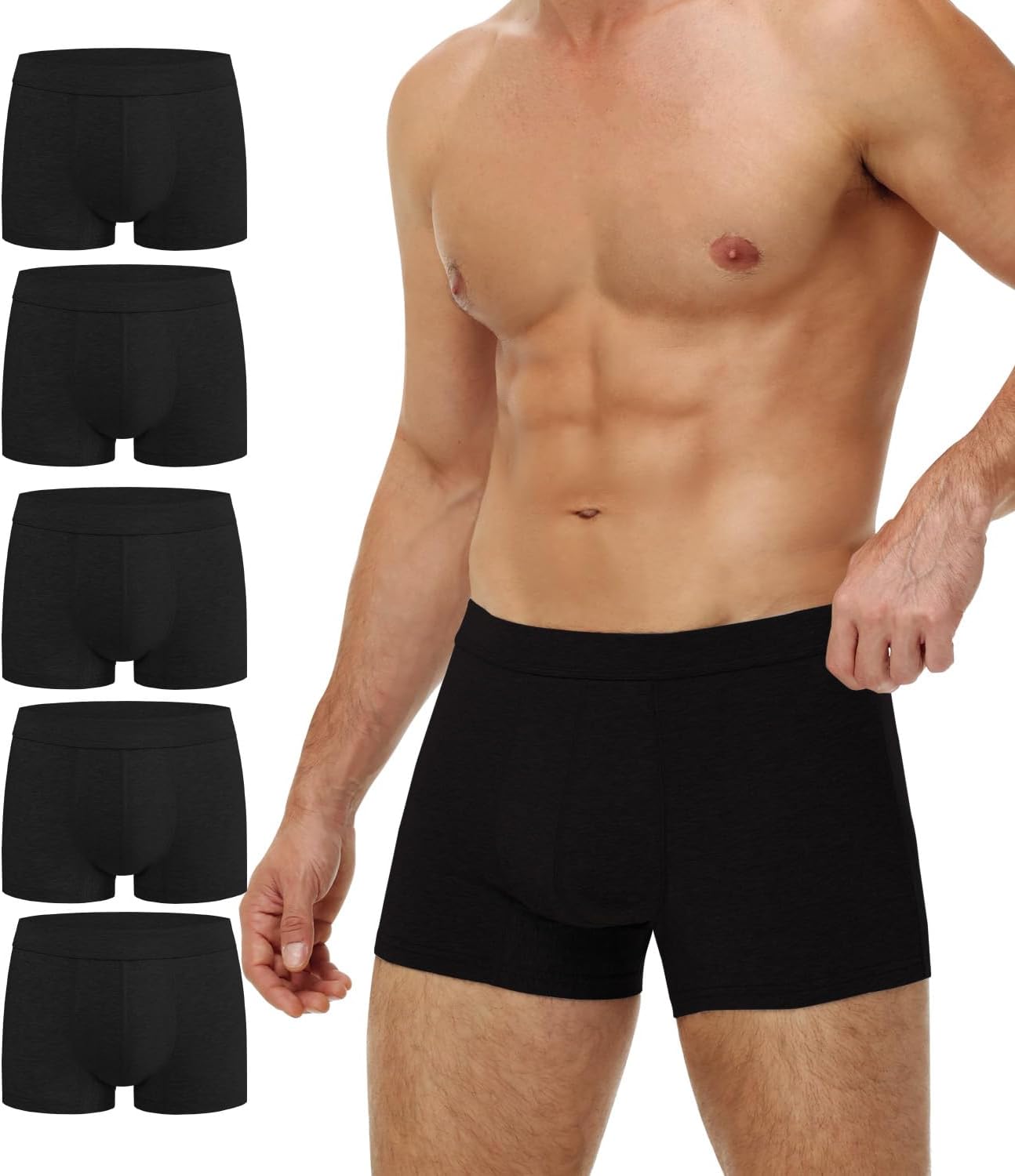 Battewa Cotton Incontinence Underwear for Men - Leak Proof Comfort