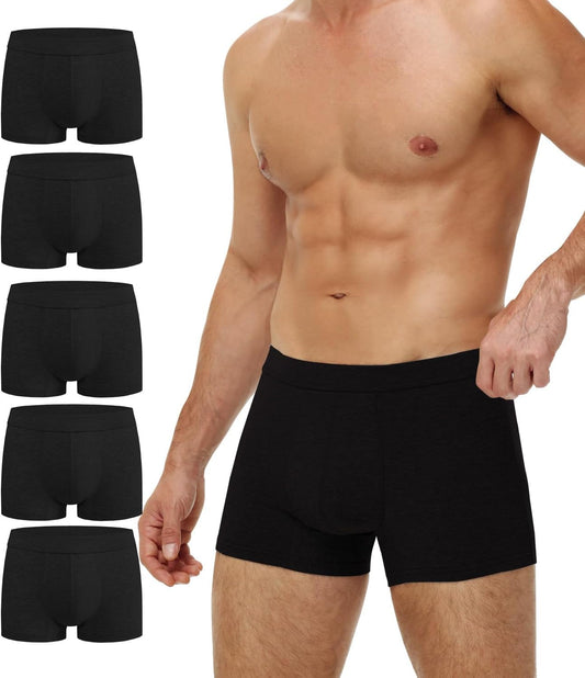Cotton Incontinence Underwear for Men - Leak Proof Boxer Briefs
