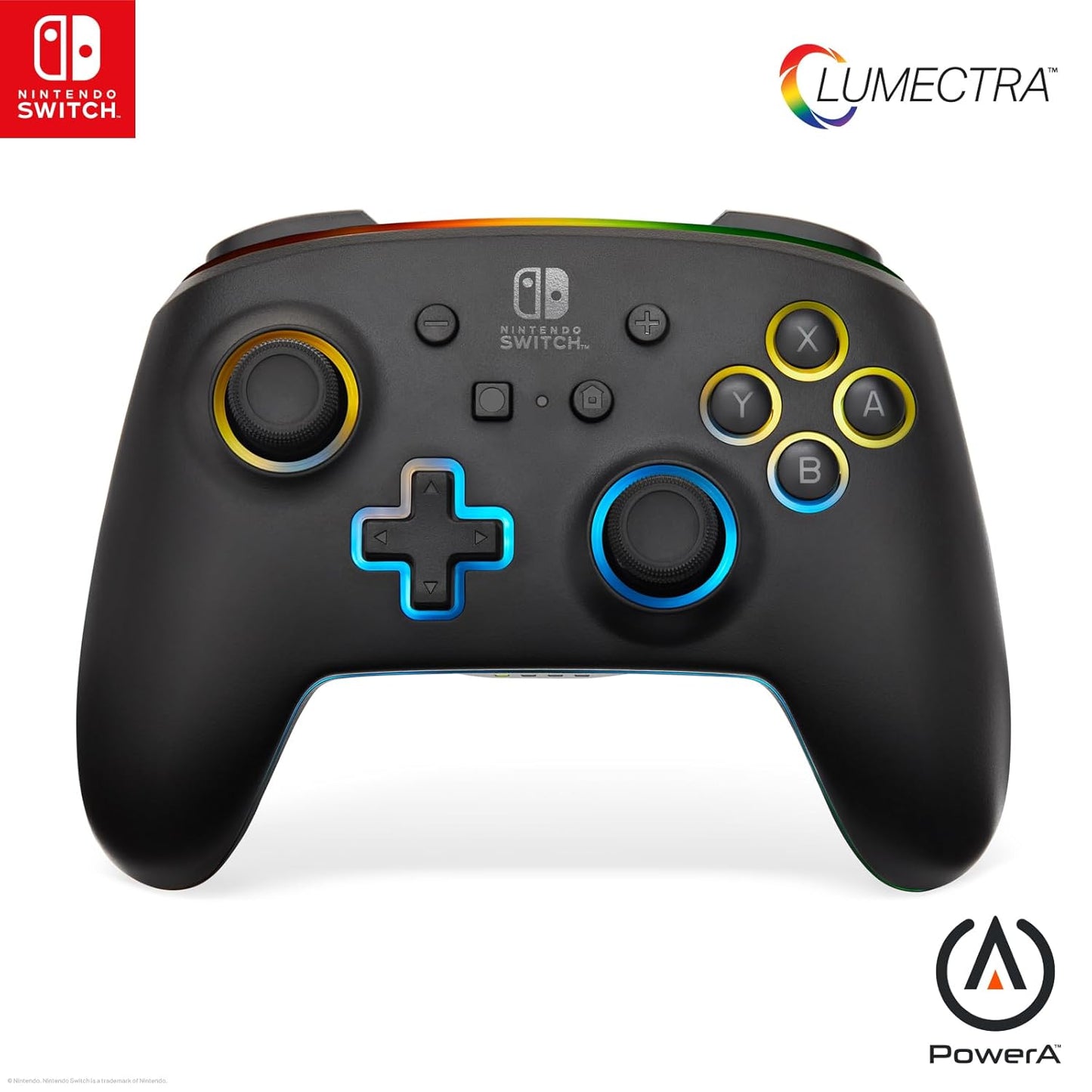 PowerA Enhanced Wireless Controller for Nintendo Switch with RGB