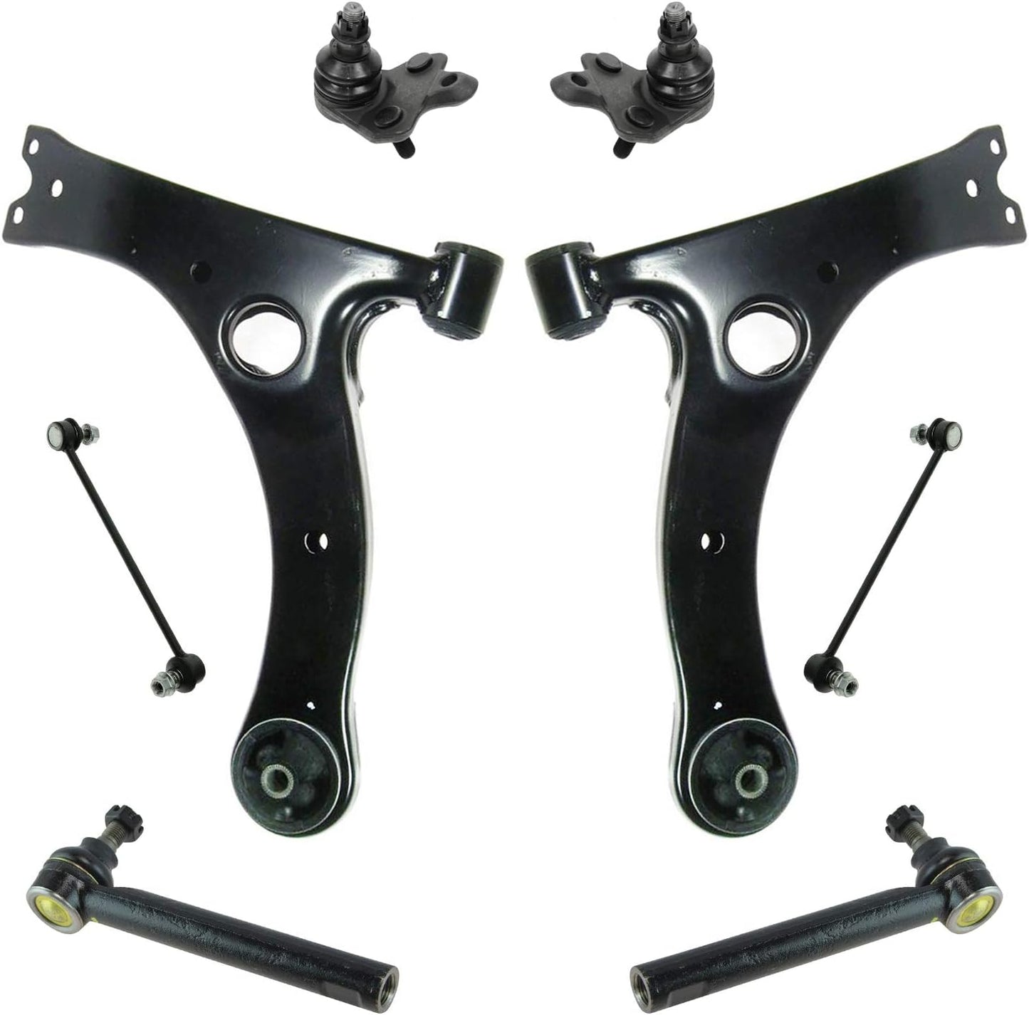 TRQ Front Steering & Suspension Kit for 2009-2013 Toyota Corolla