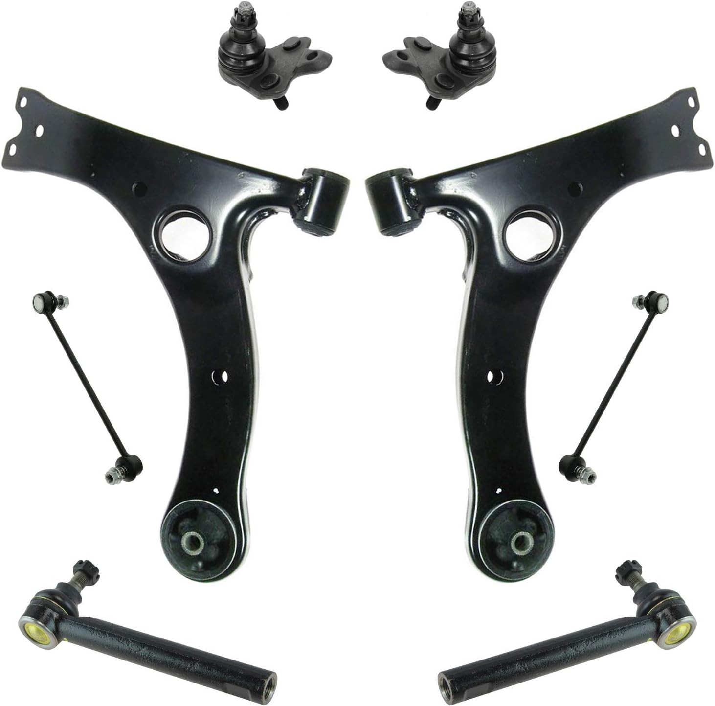 TRQ Front Steering & Suspension Kit for 2009-2013 Toyota Corolla