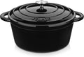 Velaze 7.5 QT Enameled Cast Iron Dutch Oven for Cooking
