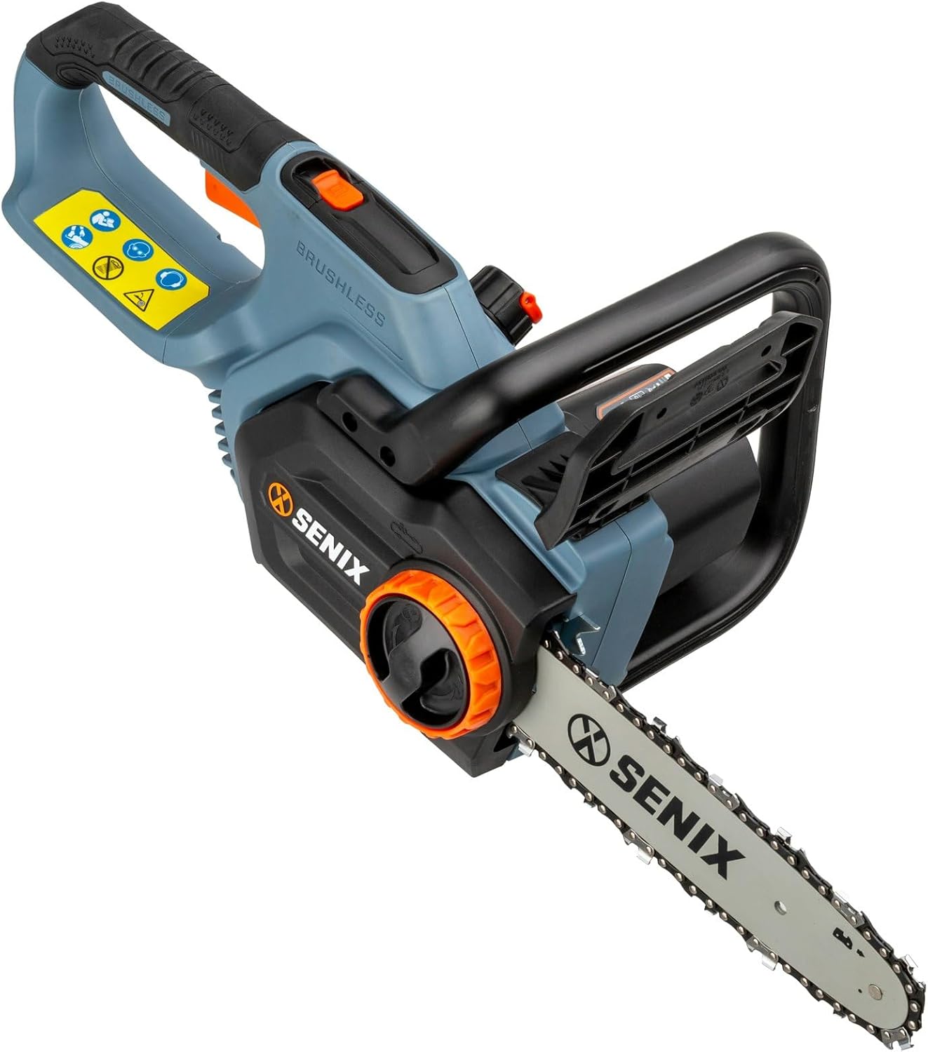 SENIX 20V 10in Electric Chainsaw for Pruning and Cutting