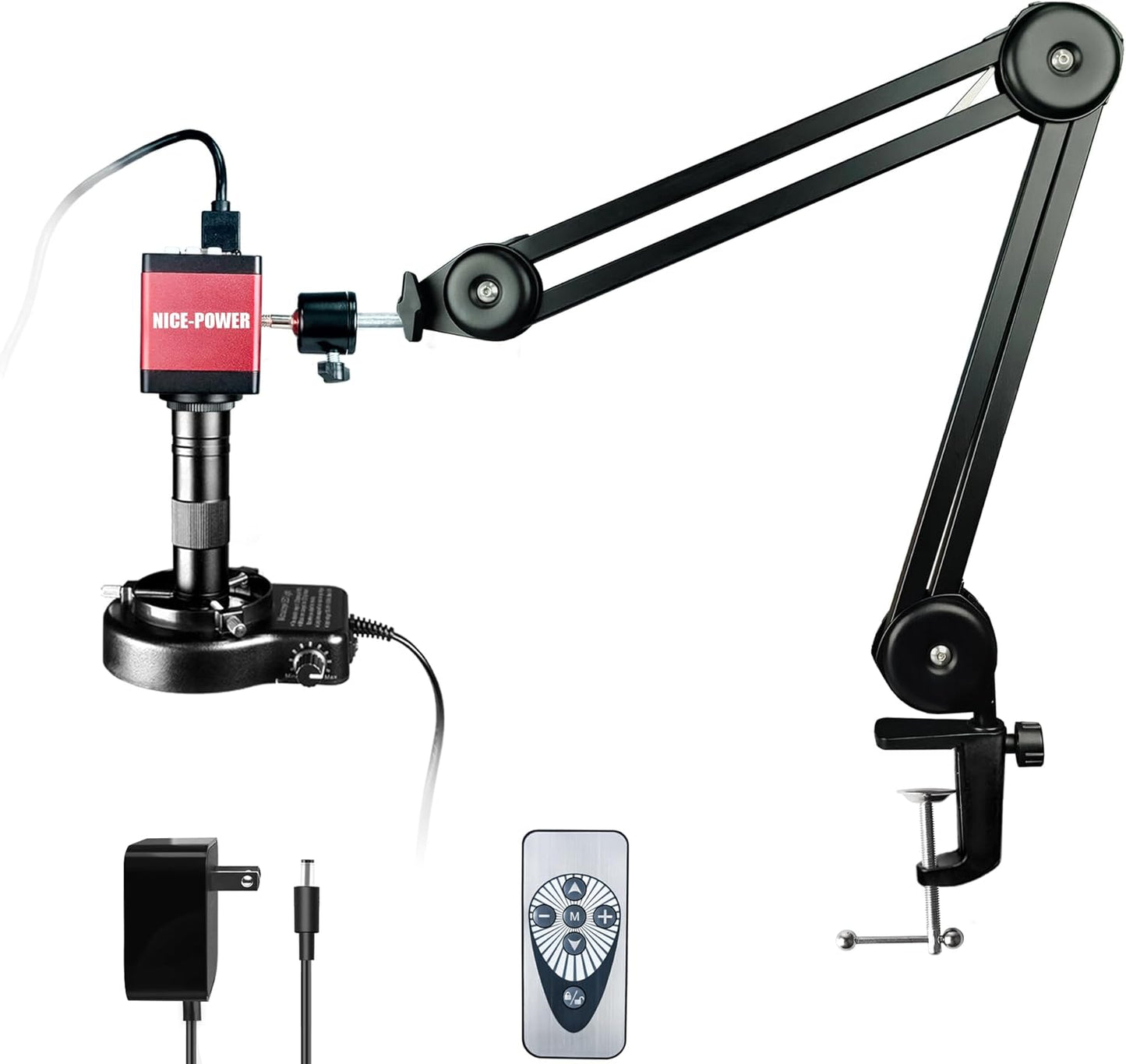 NICE-POWER Digital Microscope Camera with 150X Zoom and LED Light