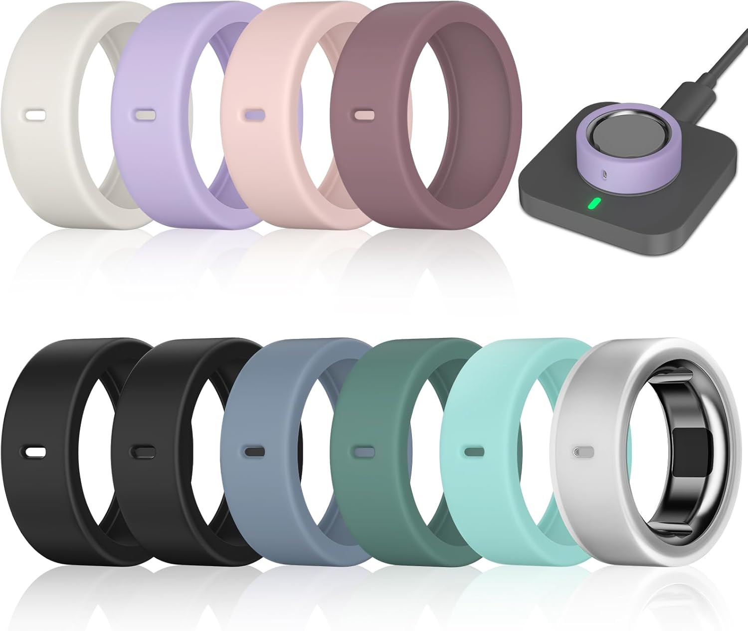 Anti-Scratch Silicone Ring Covers for Active Men & Women