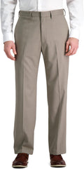 Haggar Mens Jmh Premium Stretch Classic Fit Suit Separate Pants Shoes