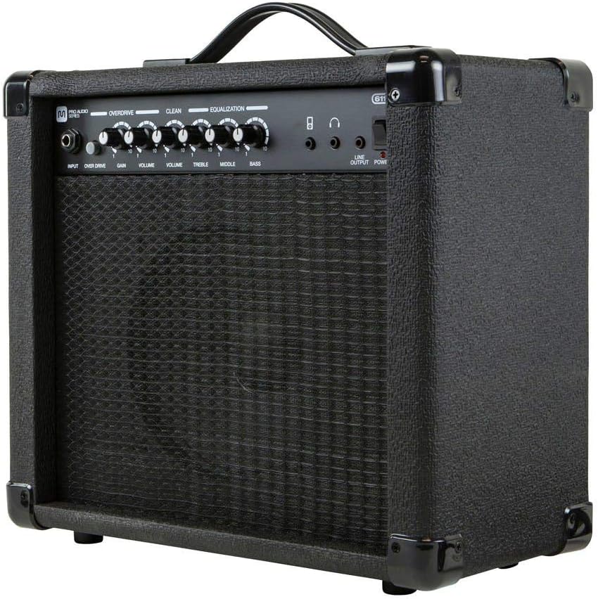 Monoprice 1x8 Guitar Combo Amplifier: Powerful 20-Watt Sound