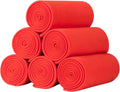 Fleece Throw Blankets Pack of 6 - Lightweight Soft 50x60 in