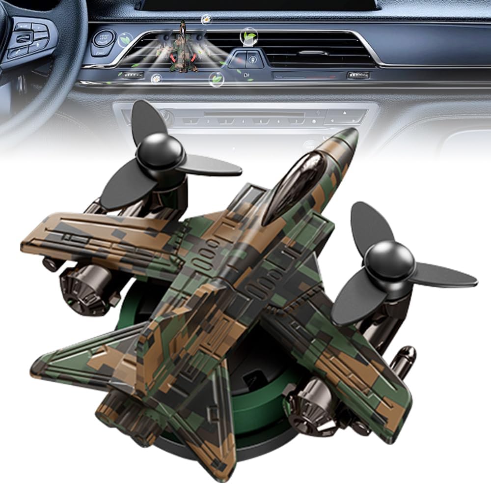 Aromatherapy Car Vent Clip - Refreshing Camo Green Scent