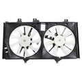 TRQ Radiator Dual Cooling Fan Assembly Compatible with Toyota Camry