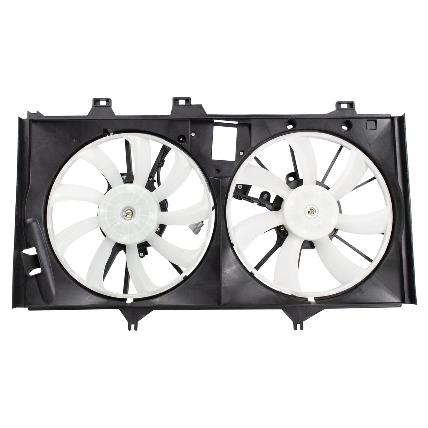 TRQ Radiator Dual Cooling Fan Assembly for Toyota Avalon & Camry