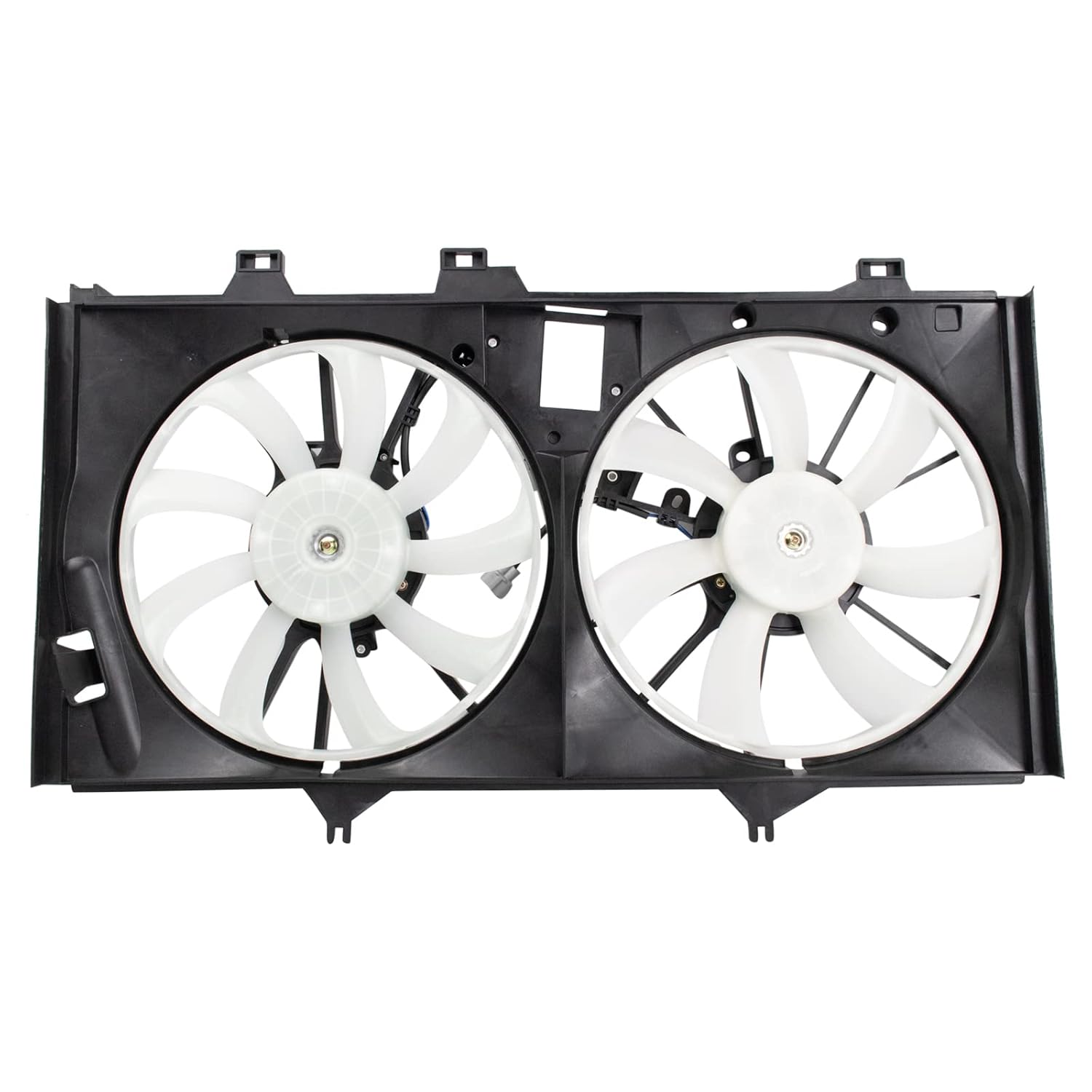 TRQ Radiator Dual Cooling Fan Assembly for Toyota Avalon & Camry