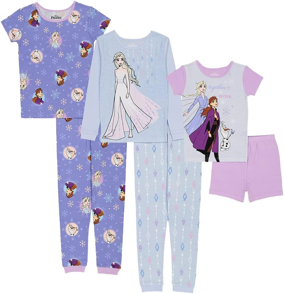 Mickey Mouse Pajamas for Kids - Soft Cotton 6-Piece Set