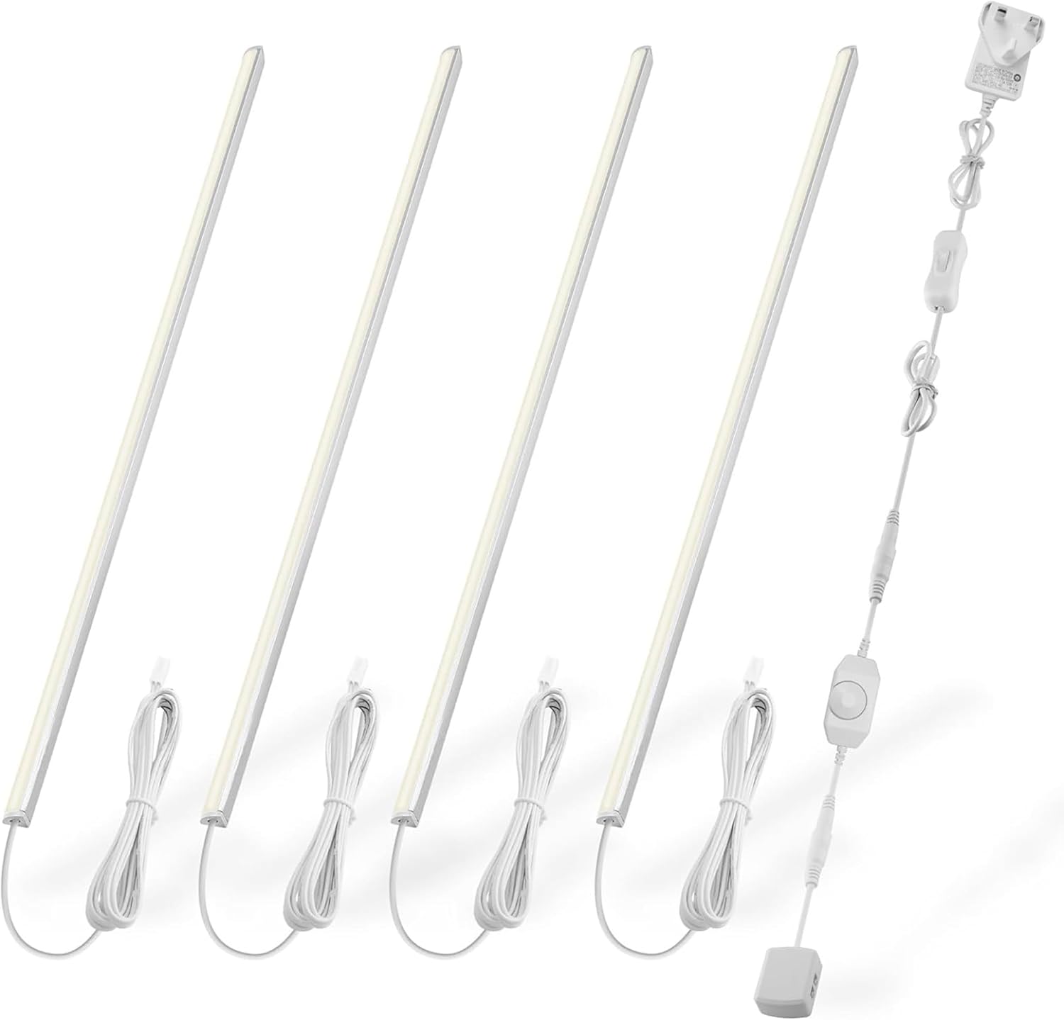 Cefrank V-Shape Under Cabinet Lighting Kit for Seamless Illumination