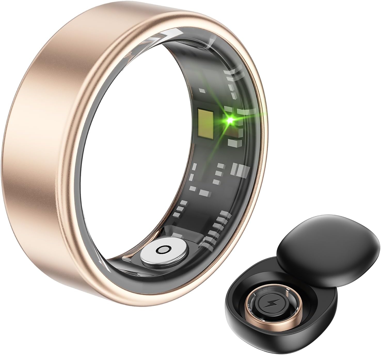 Smart Health Ring: Track Fitness, Sleep, Heart Rate! 