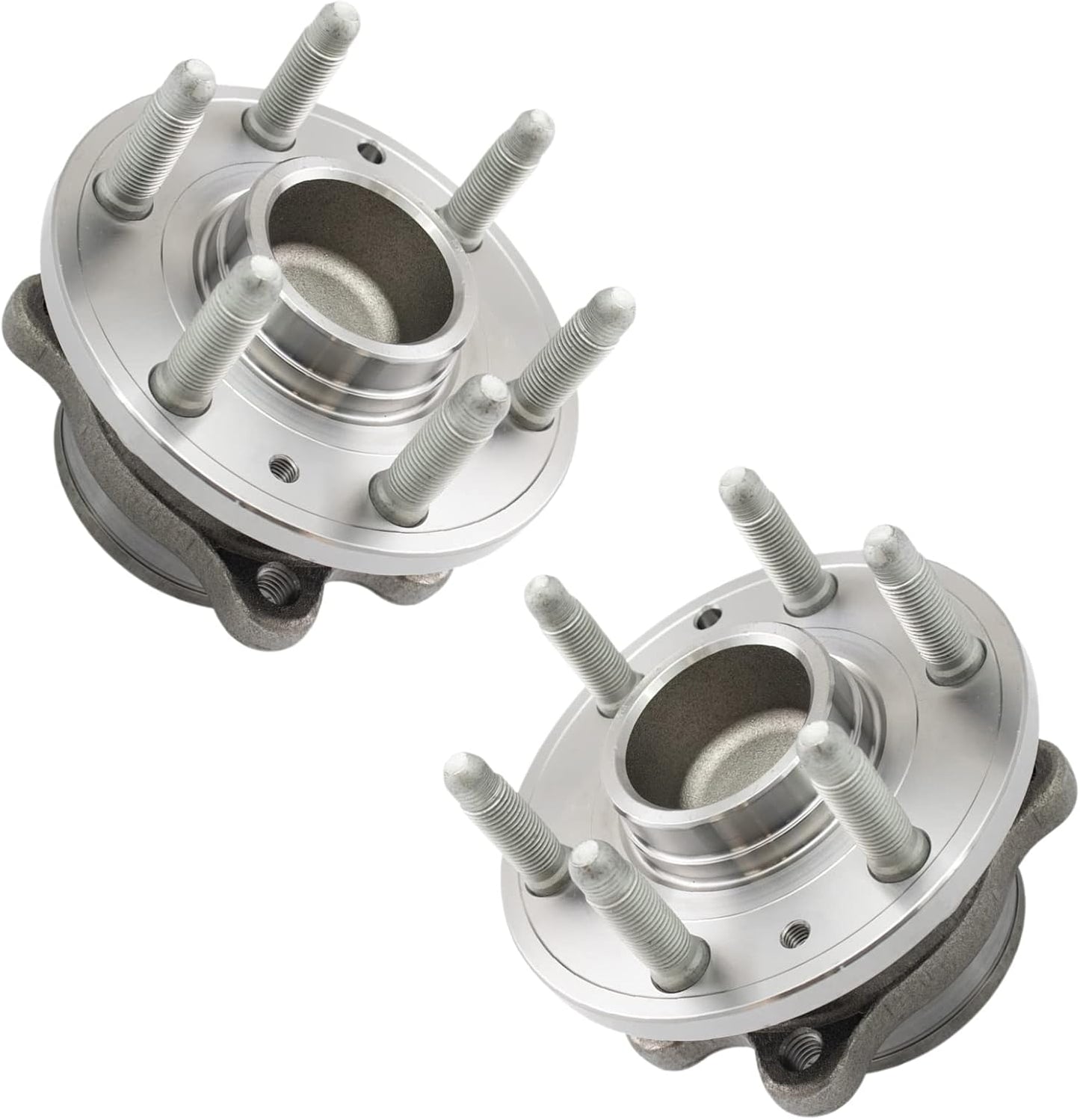 TRQ Front Wheel Bearing & Hub Assembly Set for Chevrolet Colorado