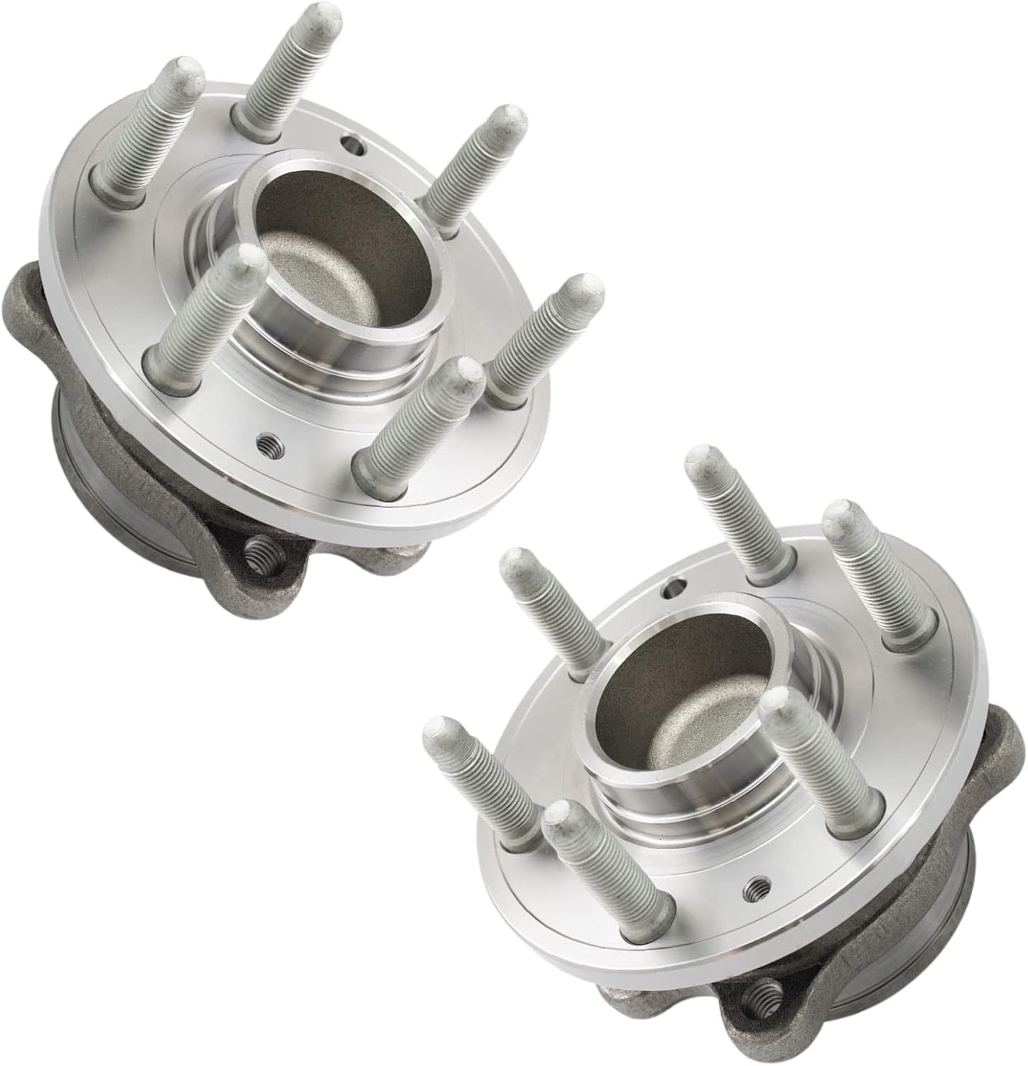 TRQ Front Wheel Bearing & Hub Assembly Set for Chevrolet Colorado