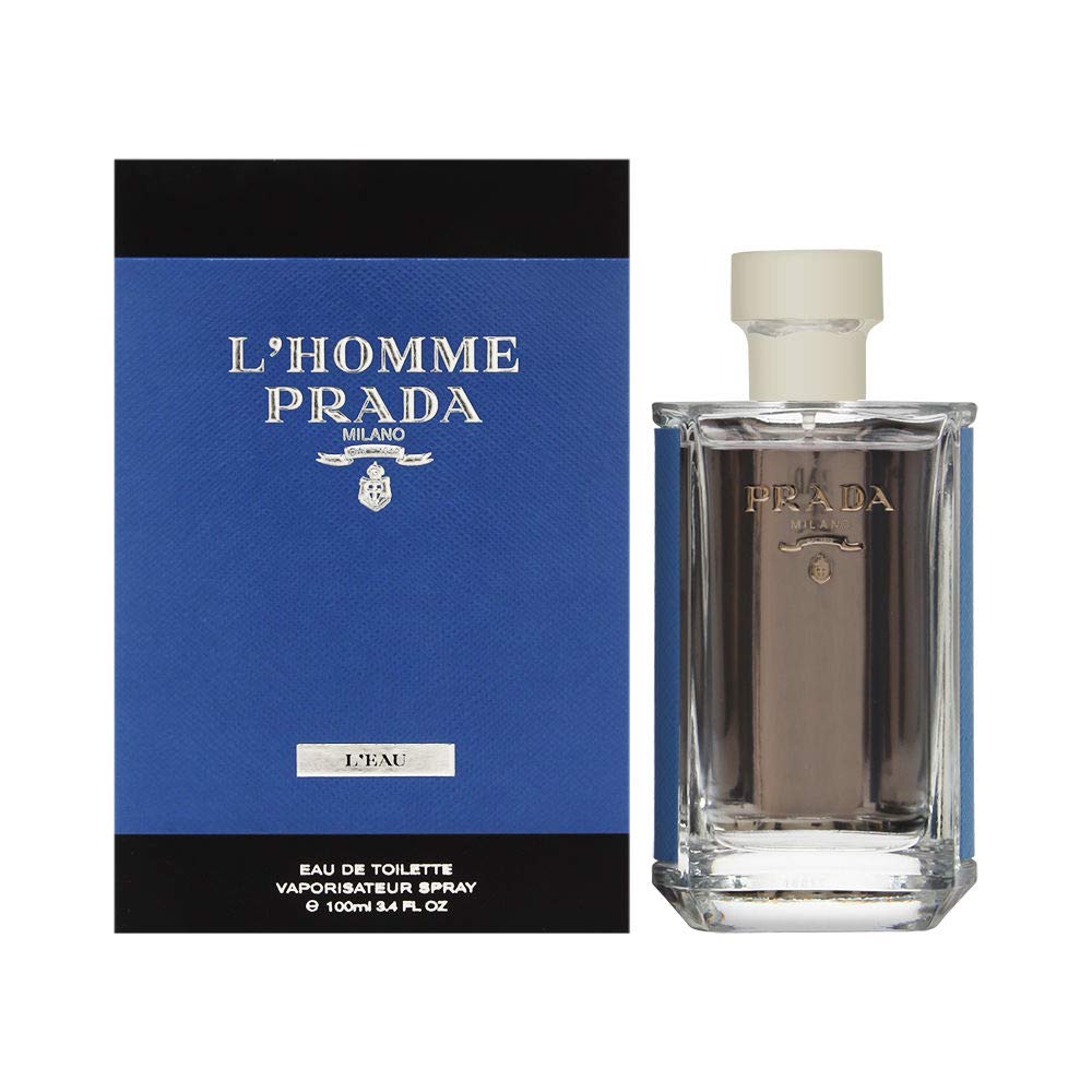 Prada L'homme L'eau Eau De Toilette Spray for Men 3.4 Oz