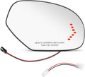 Passenger Side Mirror with Turn Signal Replacement for 2007-2013 Chevy