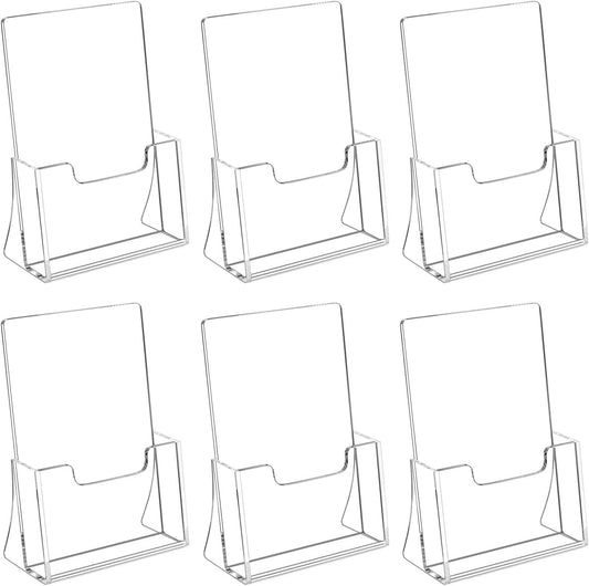 HIIMIEI Acrylic Brochure Holder for Flyers and Pamphlets Display