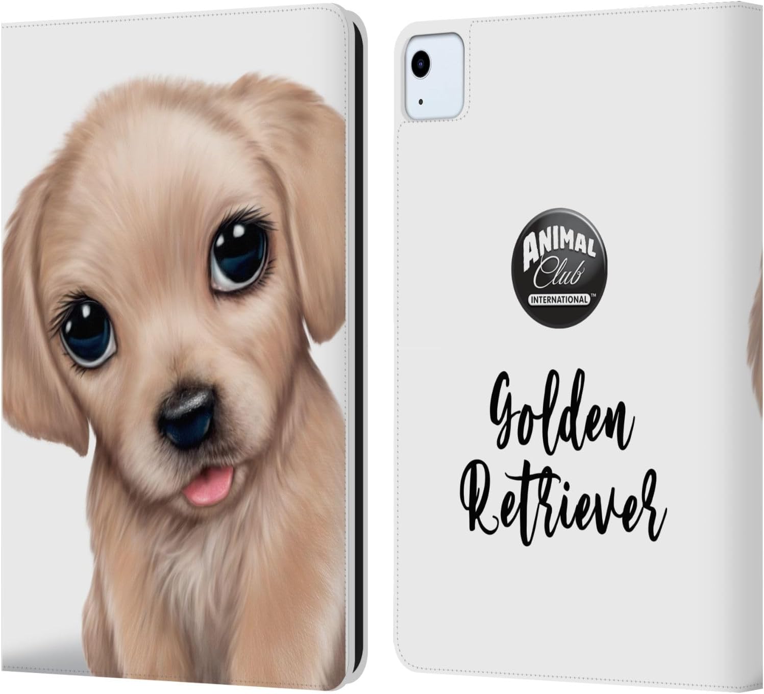 Head Case Designs Golden Retriever Faces Wallet Case for iPad