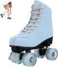 jessie Roller Skates for Women Frosted Holographic Adjustable Skates