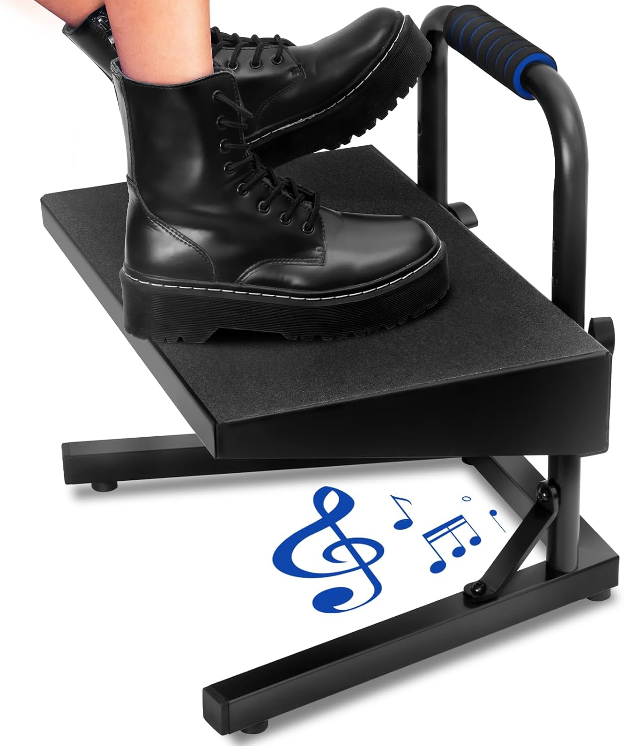 Ergonomic Guitar Foot Stool for Kids - Adjustable Piano Rest