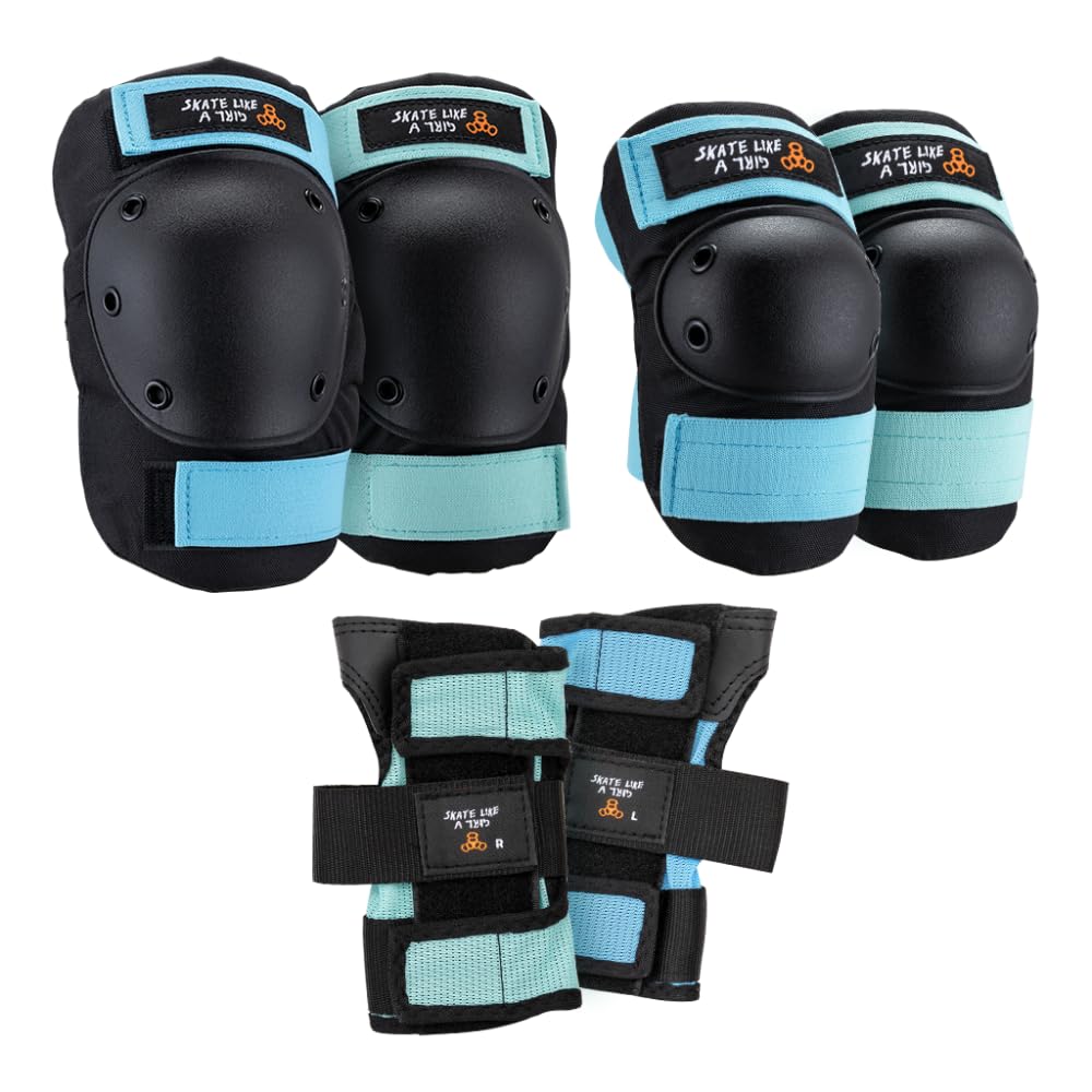 Triple Eight Saver Series 3-Pack Pad Set for Skating and Biking
