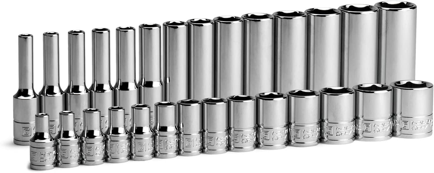 Capri Tools 1/4 in. Drive Socket Set for Every Mechanic's Needs