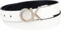 Calvin Klein Women's Reversible CK Monogram Dress Belt for Style