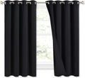 NICETOWN 100% Blackout Curtains for Kids Room, Noise Reducing