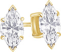 Houston Diamond District Lab Grown Diamond Stud Earrings (Style YX29)