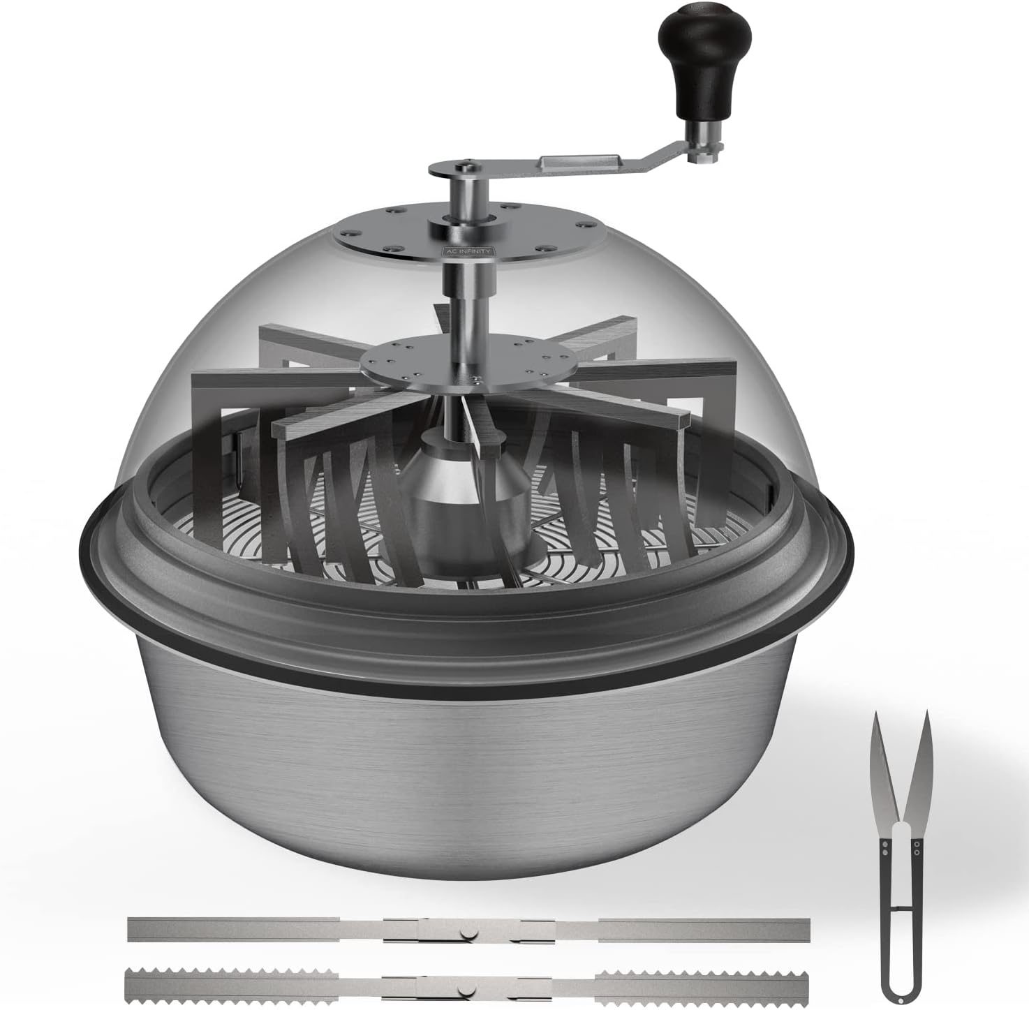 AC Infinity Bud Leaf Bowl Trimmer for Precision Herb Grooming